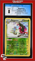 BREAKpoint Meganium 3/122 Reverse Holo Pokemon League CGC 8
