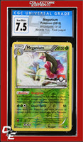 BREAKpoint Meganium 3/122 Reverse Holo Pokemon League CGC 7.5
