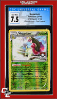BREAKpoint Meganium 3/122 Reverse Holo Pokemon League CGC 7.5
