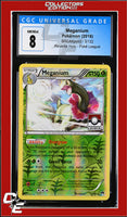 BREAKpoint Meganium 3/122 Reverse Holo Pokemon League CGC 8
