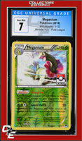 BREAKpoint Meganium 3/122 Reverse Holo Pokemon League CGC 7
