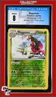 BREAKpoint Meganium 3/122 Reverse Holo Pokemon League CGC 8
