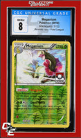 BREAKpoint Meganium 3/122 Reverse Holo Pokemon League CGC 8
