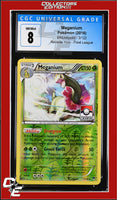 BREAKpoint Meganium 3/122 Reverse Holo Pokemon League CGC 8
