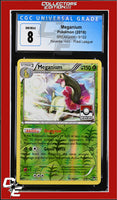 BREAKpoint Meganium 3/122 Reverse Holo Pokemon League CGC 8
