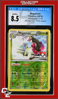 BREAKpoint Meganium 3/122 Reverse Holo Pokemon League CGC 8.5
