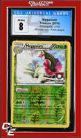 BREAKpoint Meganium 3/122 Reverse Holo Pokemon League CGC 8
