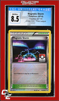 Flashfire Magnetic Storm 91/106 Pokemon League Crosshatch Holo CGC 8.5
