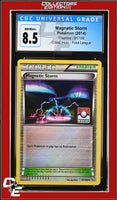 Flashfire Magnetic Storm 91/106 Pokemon League Crosshatch Holo CGC 8.5
