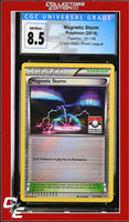 Flashfire Magnetic Storm 91/106 Pokemon League Crosshatch Holo CGC 8.5
