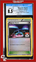 Flashfire Magnetic Storm 91/106 Pokemon League Crosshatch Holo CGC 8.5
