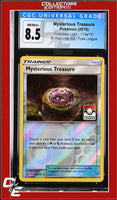 Forbidden Light Mysterious Treasure 113a/131 Reverse Holo Pokemon League CGC 8.5
