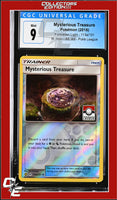 Forbidden Light Mysterious Treasure 113a/131 Reverse Holo Pokemon League CGC 9
