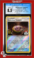 Forbidden Light Mysterious Treasure 113a/131 Reverse Holo Pokemon League CGC 8.5
