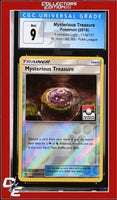 Forbidden Light Mysterious Treasure 113a/131 Reverse Holo Pokemon League CGC 9
