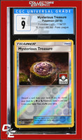 Forbidden Light Mysterious Treasure 113a/131 Reverse Holo Pokemon League CGC 9
