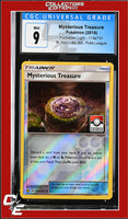 Forbidden Light Mysterious Treasure 113a/131 Reverse Holo Pokemon League CGC 9
