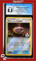 Forbidden Light Mysterious Treasure 113a/131 Reverse Holo Pokemon League CGC 8.5
