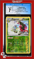 BREAKpoint Meganium 3/122 Reverse Holo Pokemon League CGC 7
