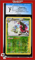 BREAKpoint Meganium 3/122 Reverse Holo Pokemon League CGC 7
