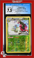 BREAKpoint Meganium 3/122 Reverse Holo Pokemon League CGC 7.5
