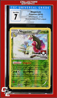 BREAKpoint Meganium 3/122 Reverse Holo Pokemon League CGC 7
