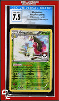 BREAKpoint Meganium 3/122 Reverse Holo Pokemon League CGC 7.5
