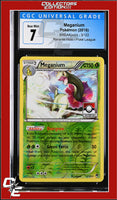 BREAKpoint Meganium 3/122 Reverse Holo Pokemon League CGC 7
