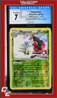 BREAKpoint Meganium 3/122 Reverse Holo Pokemon League CGC 7
