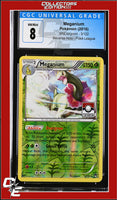 BREAKpoint Meganium 3/122 Reverse Holo Pokemon League CGC 8
