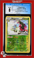 BREAKpoint Meganium 3/122 Reverse Holo Pokemon League CGC 8
