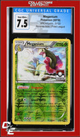 BREAKpoint Meganium 3/122 Reverse Holo Pokemon League CGC 7.5
