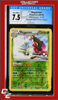 BREAKpoint Meganium 3/122 Reverse Holo Pokemon League CGC 7.5
