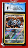 Celestial Storm Metagross 95/168 Reverse Holo Pokemon League CGC 9
