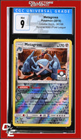 Celestial Storm Metagross 95/168 Reverse Holo Pokemon League CGC 9
