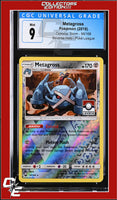Celestial Storm Metagross 95/168 Reverse Holo Pokemon League CGC 9
