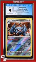Celestial Storm Metagross 95/168 Reverse Holo Pokemon League CGC 9
