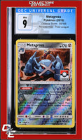 Celestial Storm Metagross 95/168 Reverse Holo Pokemon League CGC 9
