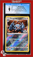 Celestial Storm Metagross 95/168 Reverse Holo Pokemon League CGC 9
