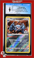 Celestial Storm Metagross 95/168 Reverse Holo Pokemon League CGC 9
