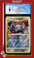 Celestial Storm Metagross 95/168 Reverse Holo Pokemon League CGC 9
