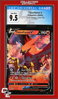 Vivid Voltage Talonflame V 029/185 Holo CGC GEM MINT 10
