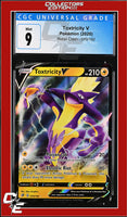 Rebel Clash Toxtricity V 070/192 Holo CGC 9
