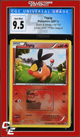 Black & White Tepig 15/114 Pokemon League CGC GEM MINT 10
