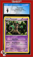 XY Black Star Promo Trevenant XY14 Furious Fists 3-Pack Blister CGC 9
