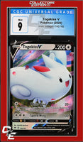 Vivid Voltage Togekiss V 140/185 Holo CGC 9
