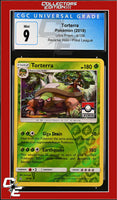 Ultra Prism Torterra 9/156 Reverse Holo Pokemon League CGC 9
