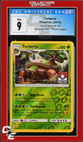 Ultra Prism Torterra 9/156 Reverse Holo Pokemon League CGC 9
