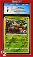 Ultra Prism Torterra 9/156 Reverse Holo Pokemon League CGC 9
