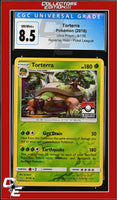 Ultra Prism Torterra 9/156 Reverse Holo Pokemon League CGC 8.5
